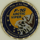 18th Aircraft Maintenance Unit F-16 Maintenance Excellence Air Force Challenge Coin