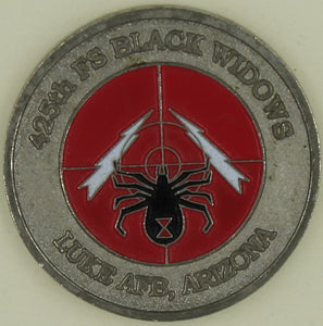 425th Fighter Squadron Luke AFB, AZ Air Force Challenge Coin