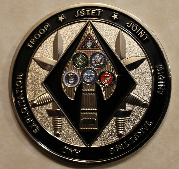 Joint SIGINT Targeting & Exploitation Troop JSOC ISA SMU Military Challenge Coin