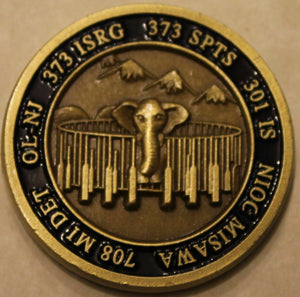 Misawa Security Operations Center MSOC Joint Military NSA Echelon Challenge Coin