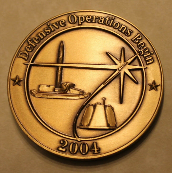 Missile Defense Program 2004 Department of Defense DoD Challenge Coin