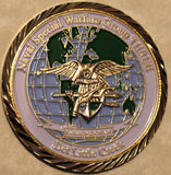 Naval Special Warfare Group 3 / Three Navy SEAL DET Little Creek Challenge Coin