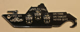 Naval Special Warfare Group  4 / Four Chiefs Mess SWCC / SEALs Special Boat Teams Navy Challenge Coin