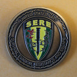 SERE Air Force Commander Serial Numbered and Navy SERE Challenge Coins