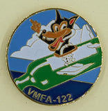 Marine Fighter Attack Squadron VMFA-122 F-35B Aircraft Challenge Coin