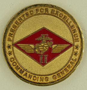 Marine Airwing Two/II Commanding General Challenge Coin