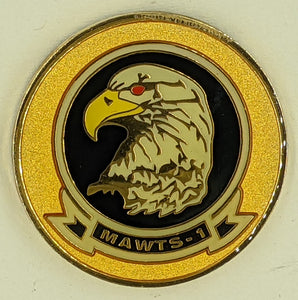 Marine Aviation Weapons and Tactics Squadron One MAWTS-1 Challenge Coin