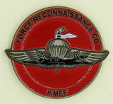 Force Reconnaissance Co. 2nd Marine Expeditionary Force Challenge Coin