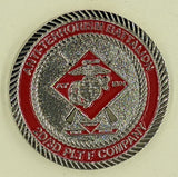 4th Reconnaissance Co Anti-Terrorism Battalion Hawaii Marine Challenge Coin