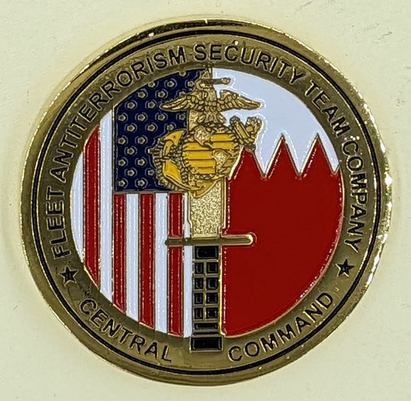 Central Command Fleet Anti Terrorism Security Team FASTCo Challenge Coin