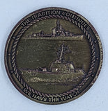 USS Mustin DDG 89 We Have The Watch Navy Challenge Coin