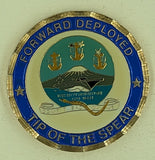 USS Kitty Hawk First In Flight Chiefs Navy Callenge Coin