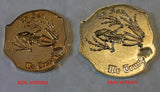 SEAL Team 1 / One , 3-Troop, Foxtrot Platoon Task Unit 3 / Three Abe Lincoln Bone Frog Navy Challenge Coin
