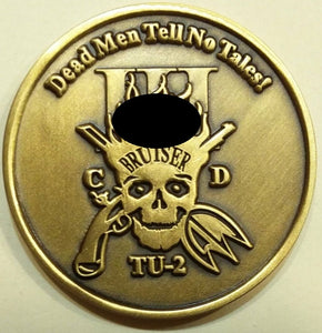 SEAL Team 3 Task Unit 2 Bruiser Platoons C&D Ramadi Battle Navy Challenge Coin