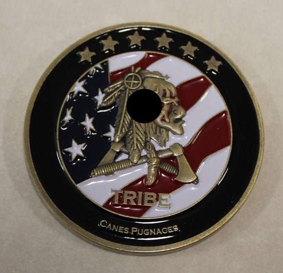SEAL Team 6 DEVGRU Tier-1 K9 Combat Assault Dog Remco / Gobbles Silver Star Navy Challenge Coin