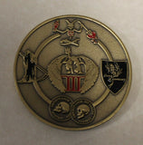 SEAL Team Seven / 7 3 Troop Bronze Finish Navy Challenge Coin