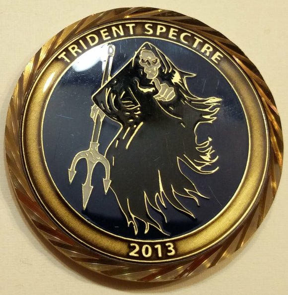 Navy SEALs Trident Spectre Spooks / Intelligence 2013 Navy Challenge Coin