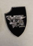 Special Warfare DEVGRU SEAL Team 6 Silver Sq Type-2 Roman Number VI  Navy Challenge Coin