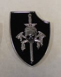 Special Warfare DEVGRU SEAL Team 6 Silver Sq Type-2 Roman Number VI  Navy Challenge Coin