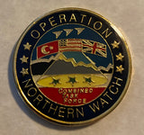 Operation NORTHERN WATCH Pararescue / PJ Combat Search and Rescue AFSOC Air Force Challenge Coin