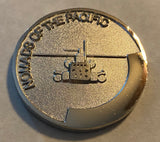 31st Special Operations Squadron Commander Silver Finish 1990s AFSOC Air Force Challenge Coin.
