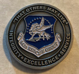 943rd Rescue Group Commander Col Dunn Pararescue / PJ AFSOC Air Force Challenge Coin