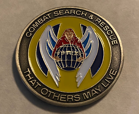 79th Aircraft Maintenance Unit Pararescue / PJ C-130 Spoken Here AFSOC Air Force Challenge Coin