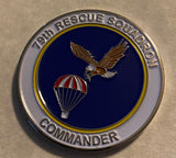 79th Rescue Squadron Commander Pararescue / PJ AFSOC Air Force Challenge Coin