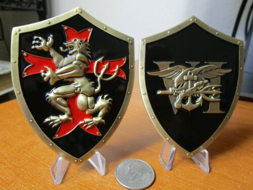 Gold Squadron DEVGRU Naval Special Warfare SEAL Team 6 Navy Challenge Coin
